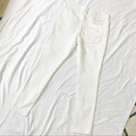ACNE STUDIO WHITE BNWT SKIN 5 POCKET JEANS ✨ - Picture 3 of 4